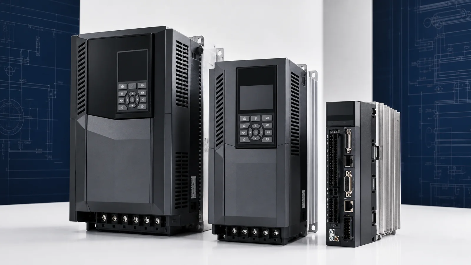 Motor control: VFDs & servo drives