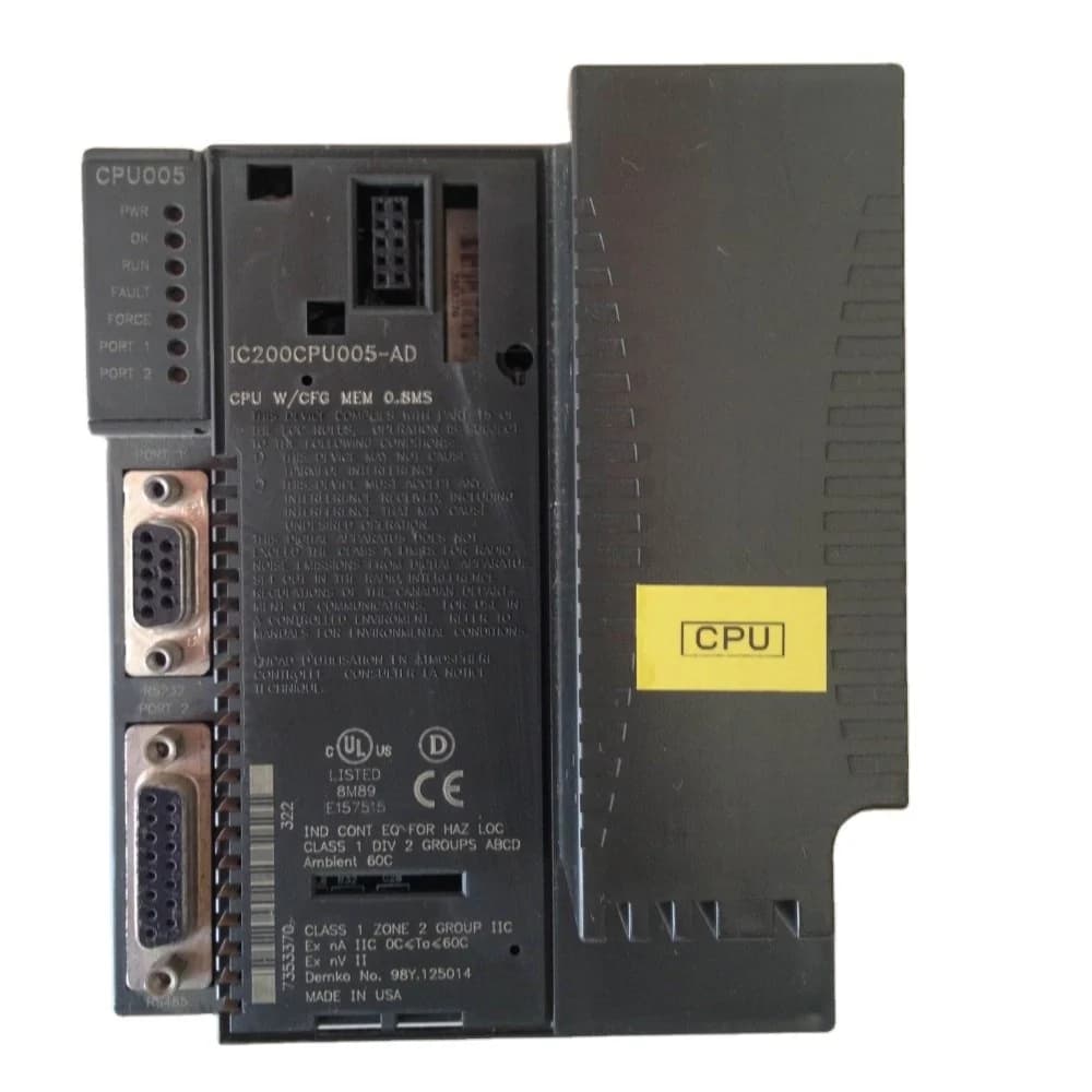 GE / Emerson IC200CPU005